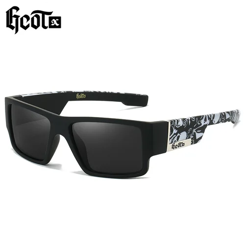 GCOTX gafas de sol polarizadas para hombre marca Vintage cuadrado movimiento de conducción gafas de sol hombres conductor protección de seguridad UV400 gafas