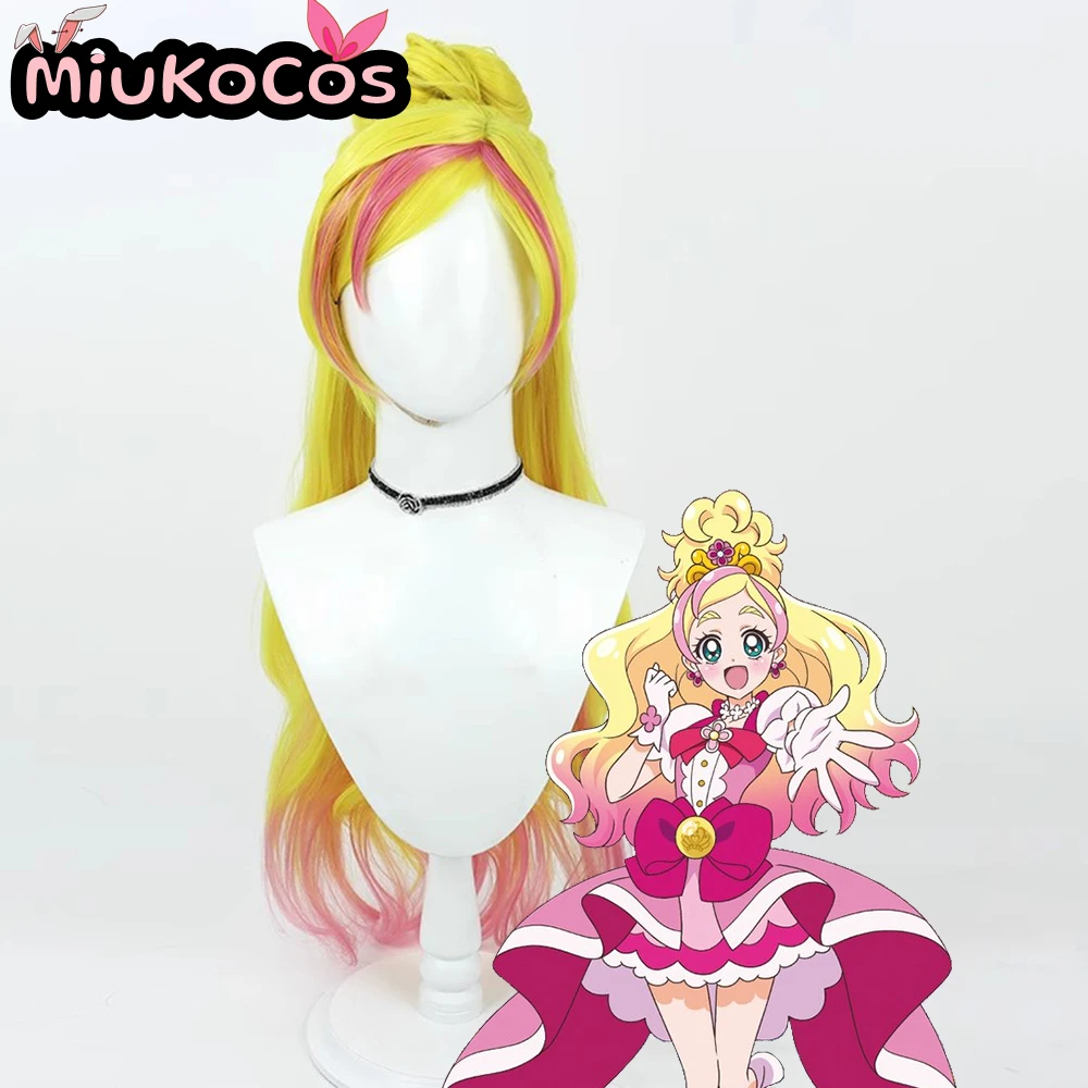 

IN STOCK Cure Flora Cosplay Wig MiukoCosplay Anime Go! Princess Pretty Cure Cosplay
