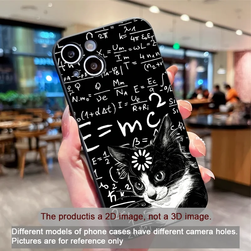 Funny Art Thinking Formula Cat - Phone Cases Oppo review and price