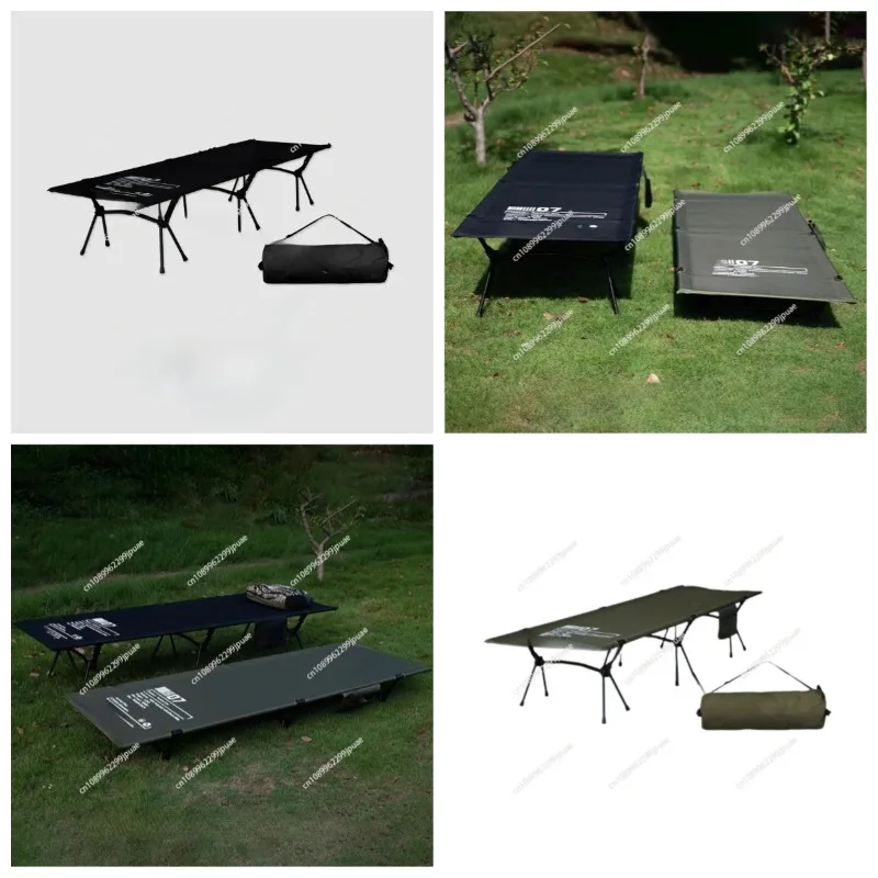 folding-camping-bed-ultra-portable-outdoor-sleeping-cot-with-side-bag-for-travel-office-lunch-break-rest