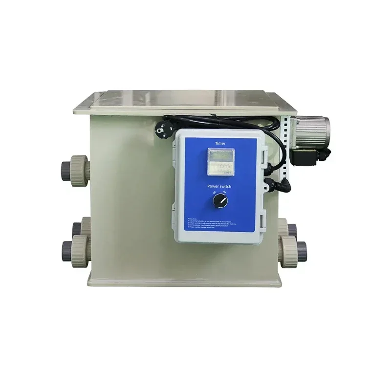 

AMBOHR Fully Automatic Small 5 m3 Box Type Rotary Screen Drum Filter With Time Control For Aquaculture