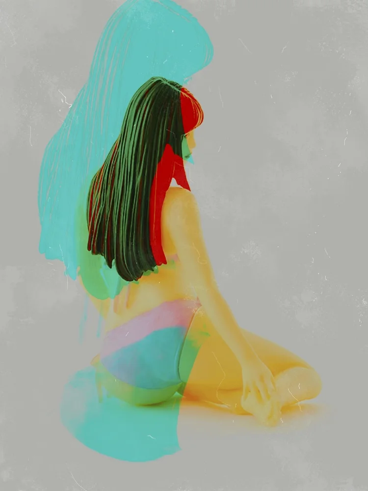 

1/20 Resin Figure Unpainted model Kit, Beautiful Woman, (two different poses) Unassembled and unpainted GK,618C