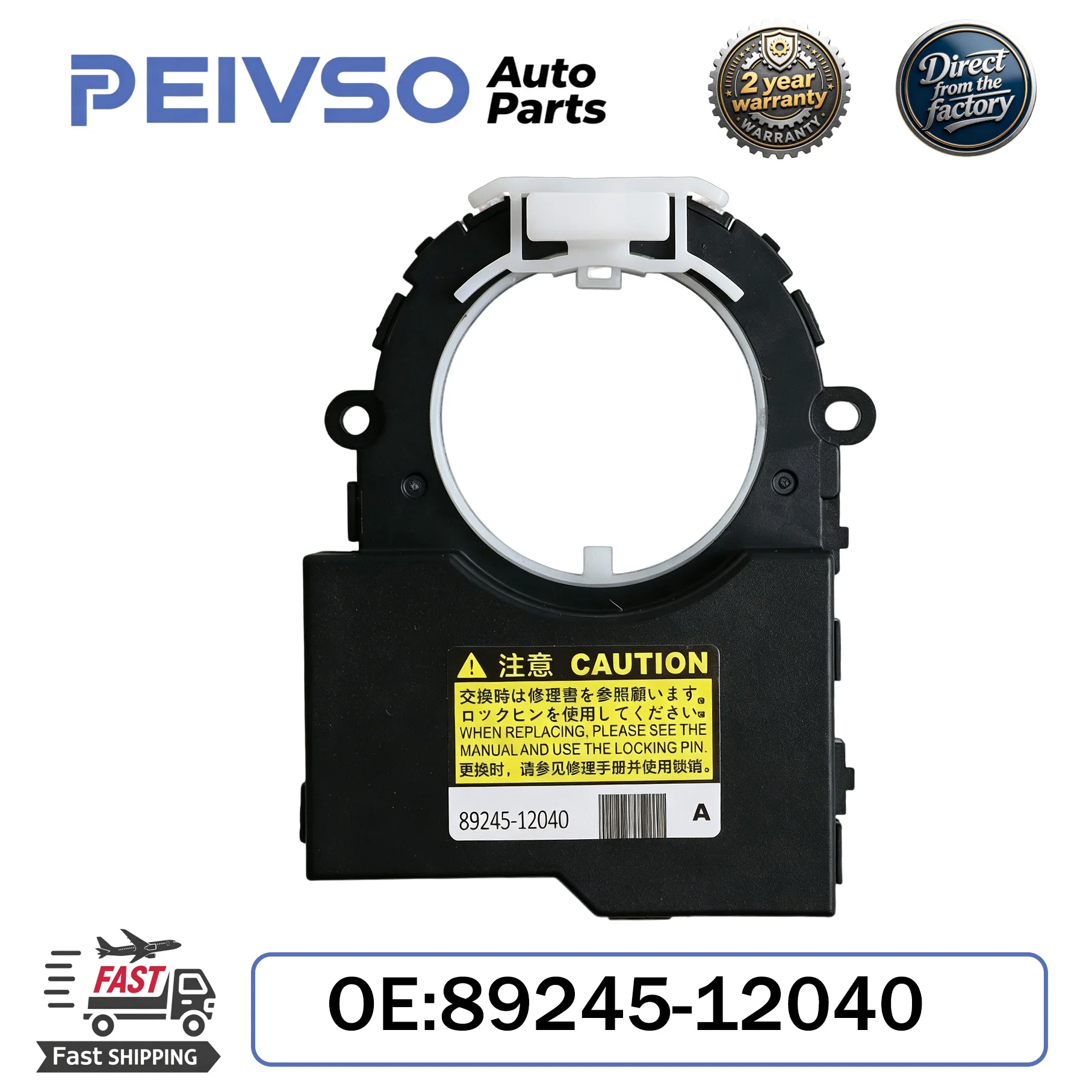 PEIVSO 89245-12040 89245-0K020 Steering Angle Sensor For Toyota RAV4 Fortuner Revo Hilux SR5 For Lexus NX200t NX300h 8924512040