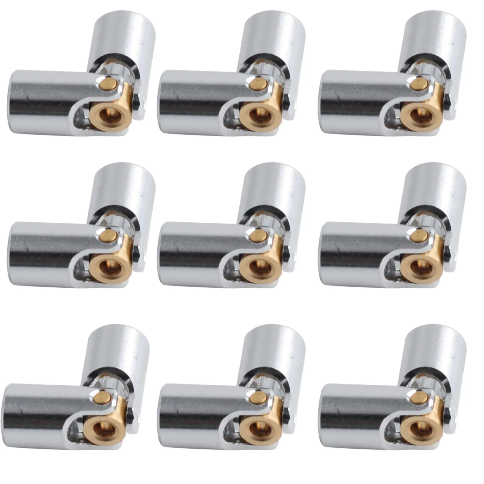 10PCS Plastic/Metal Universal Joint 3L Bricks MOC Power Functions Parts 61903 Shaft Coupling 62520 9244 Compatible with Legoeds