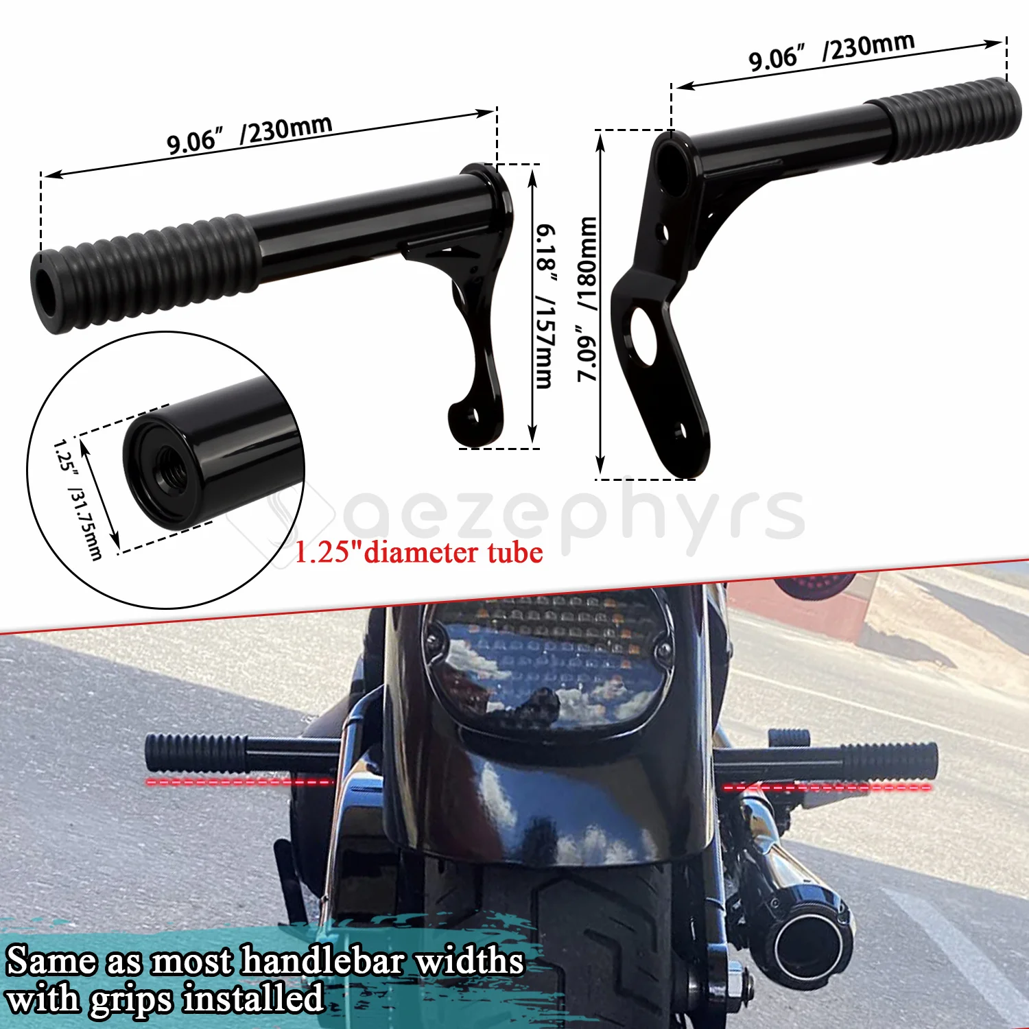 Motorcycle Black Rear Crash Bar Passenger Foot Peg Anti-Falling Guard For Harley Softail Street Bob Low Rider ST FXBB 2018-2026