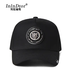 Big Head Circumference Tall Crown Hat Men's Korean Style Fashion Brand Face-Looking Small Baseball Cap round Face Large Size Pea