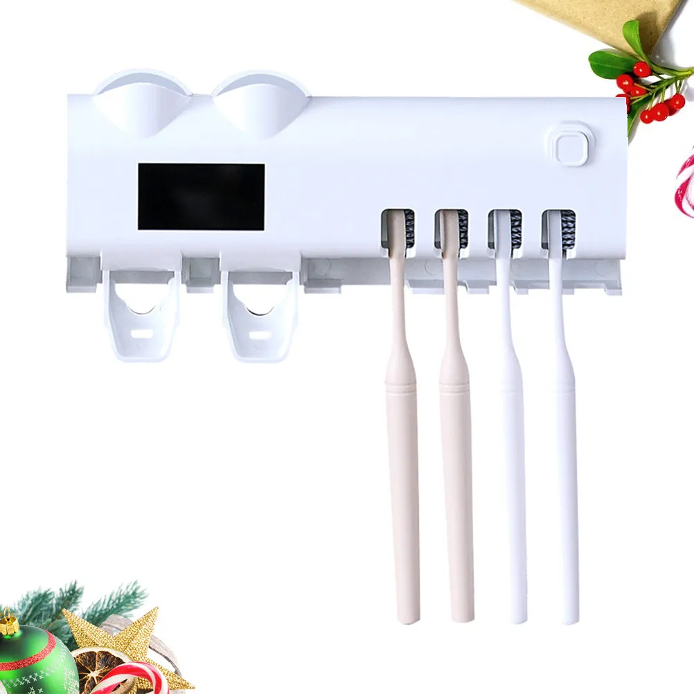 4-toothbrush-holder-uv-light-automatic-toothpaste-dispenser-punch-free-wall-mount-bathroom-organizer