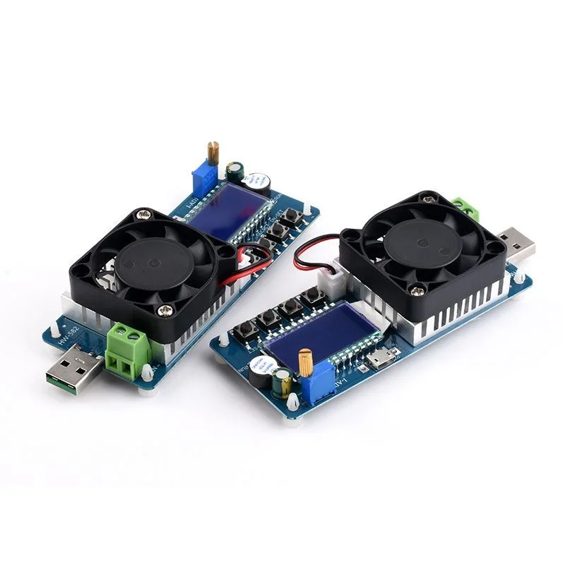 FX25-25W Battery capacity tester Voltage and current constant current electronic load USB power detector adjustable resistor