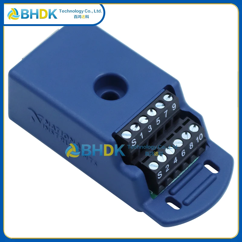 For NI-9949 RJ50 To Screw Terminal Adapter DAQ Accessory For NI-9237 Strain Module