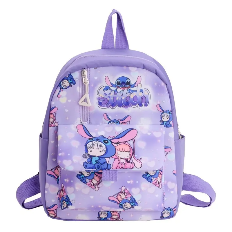 

kids Schoolbag High-value Kindergarten Backpack Stitch cute Versatile Light Burden Reduction Schoolbag Primary School Students