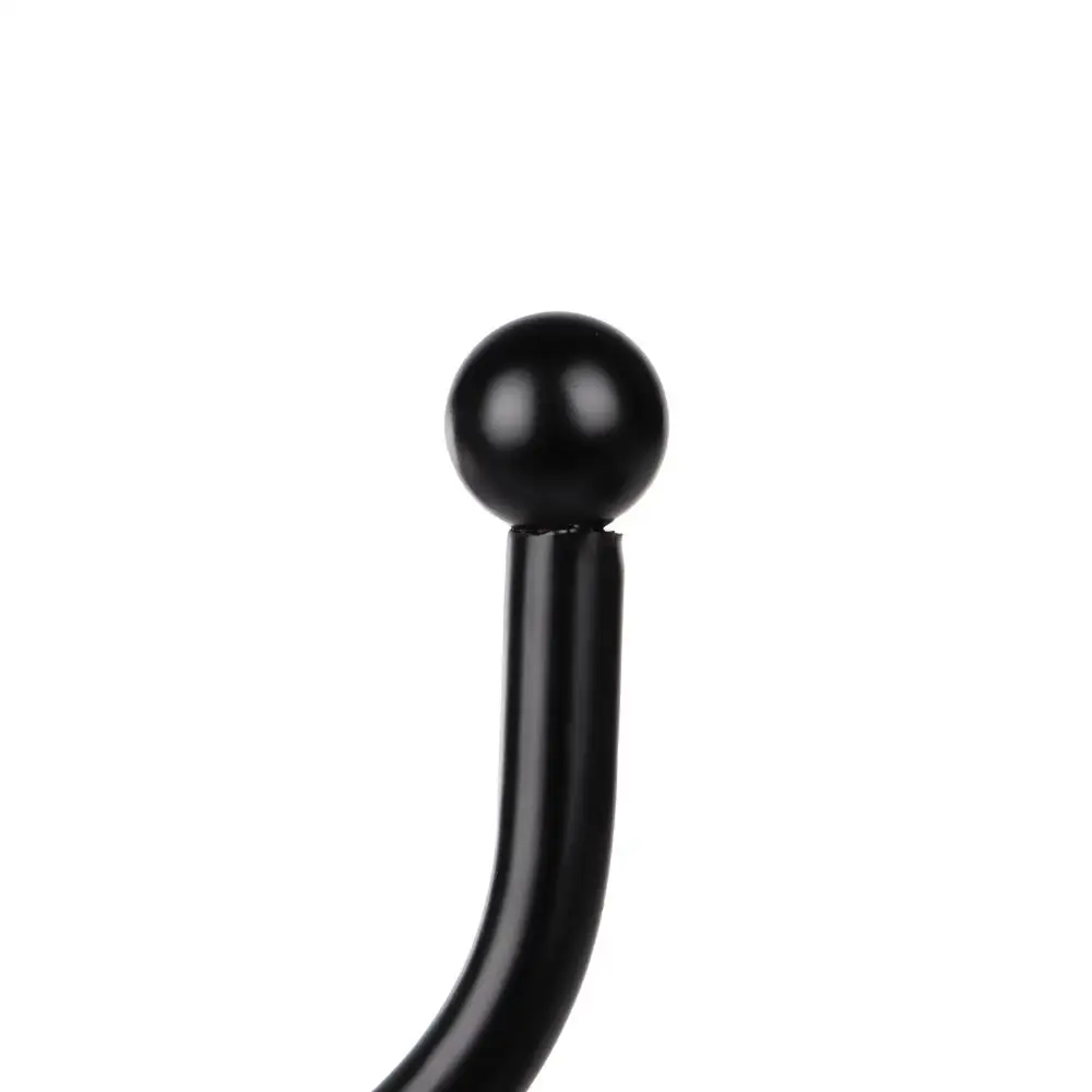 Metal Home Decor Wall Tie Back Curtain Loop Holder with Screws Mounted Metal Hooks Wall Hanger Curtain Holder Curtain Holdback