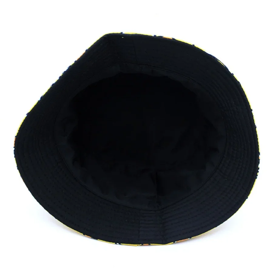 Sombrero de pescador Reversible para hombre y mujer, gorro de pescador de algodón con corte Bob, diseño de pato amarillo, ideal para viajes al aire