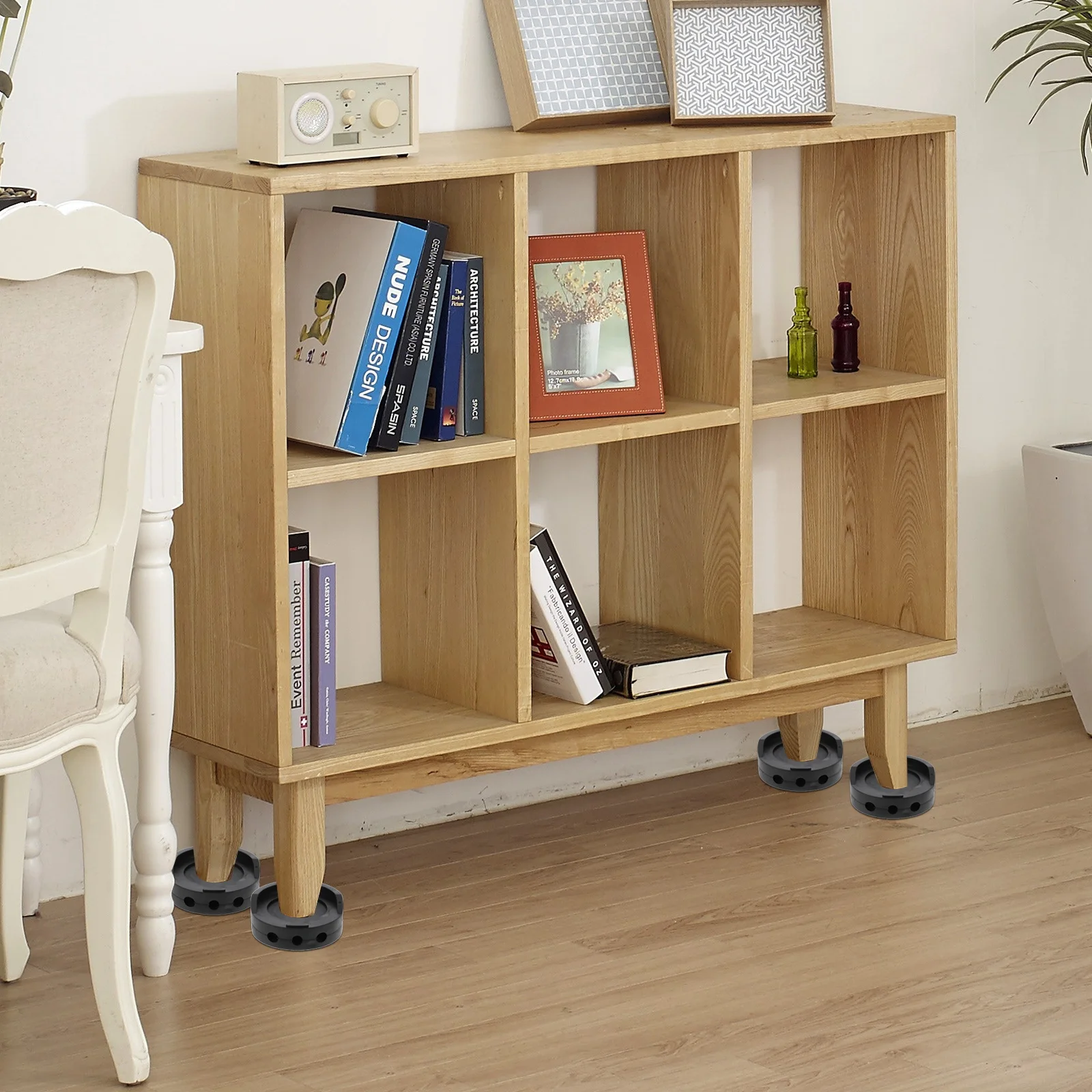 

1Set Furniture Foot Pads Anti-Skid Shock Absorption Durable Table Chair Feet Covers Floor Protectors Quiet Load Bearing Indoor