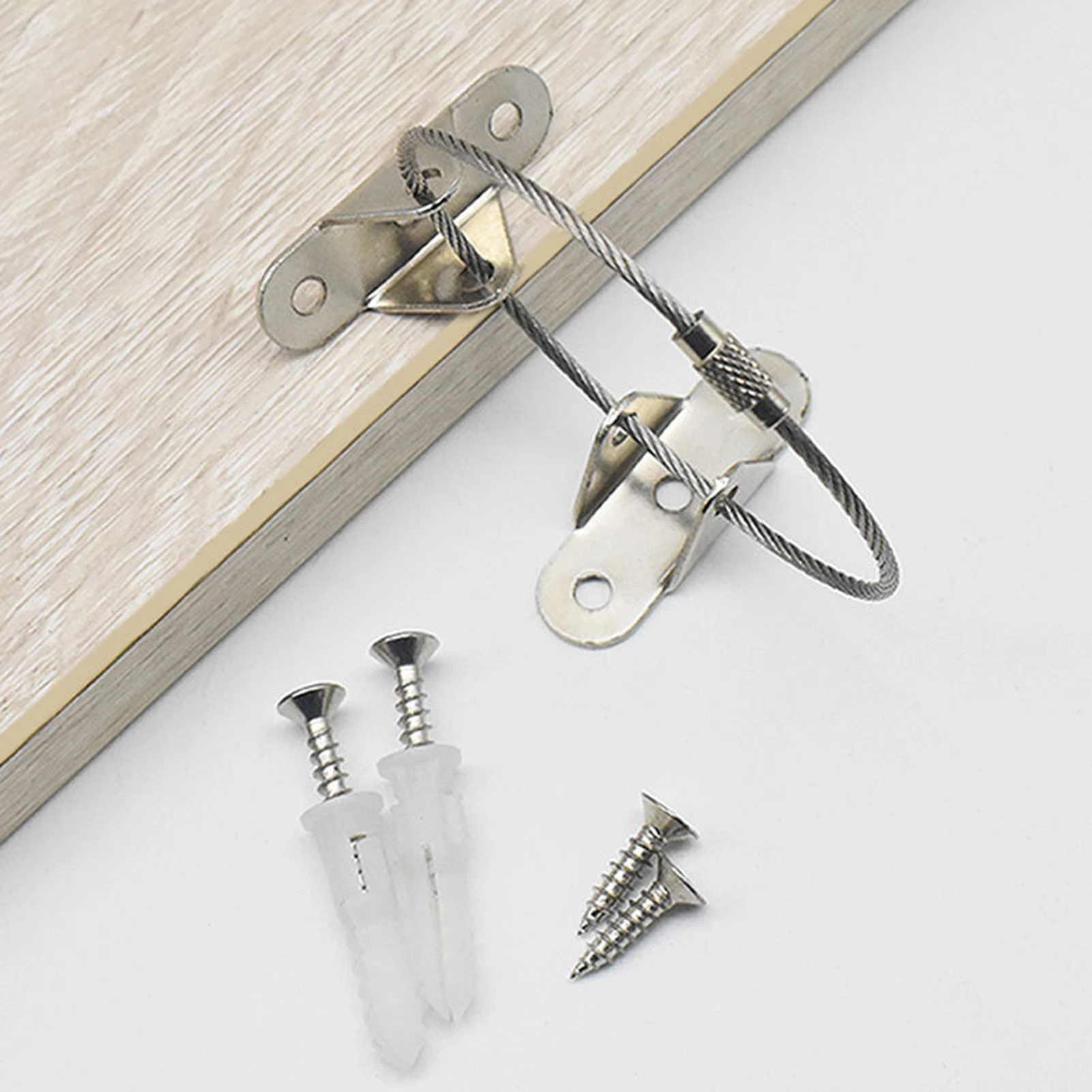 

Мебельные анкеры с защитой от опрокидывания для дома, настенные анкерные ремни для мебели из нержавеющей стали для предотвращения падения домашних животных