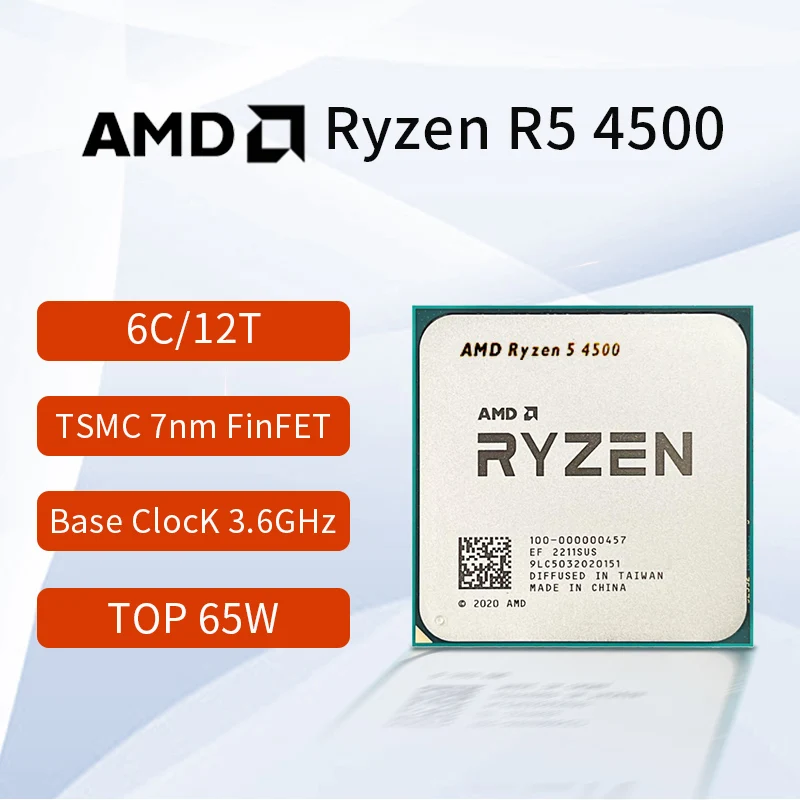 Imagem -03 - Soquete para Processador Amd Ryzen Núcleos 36 Ghz 12 Threads 7nm 65w Am4 Am4 Novo