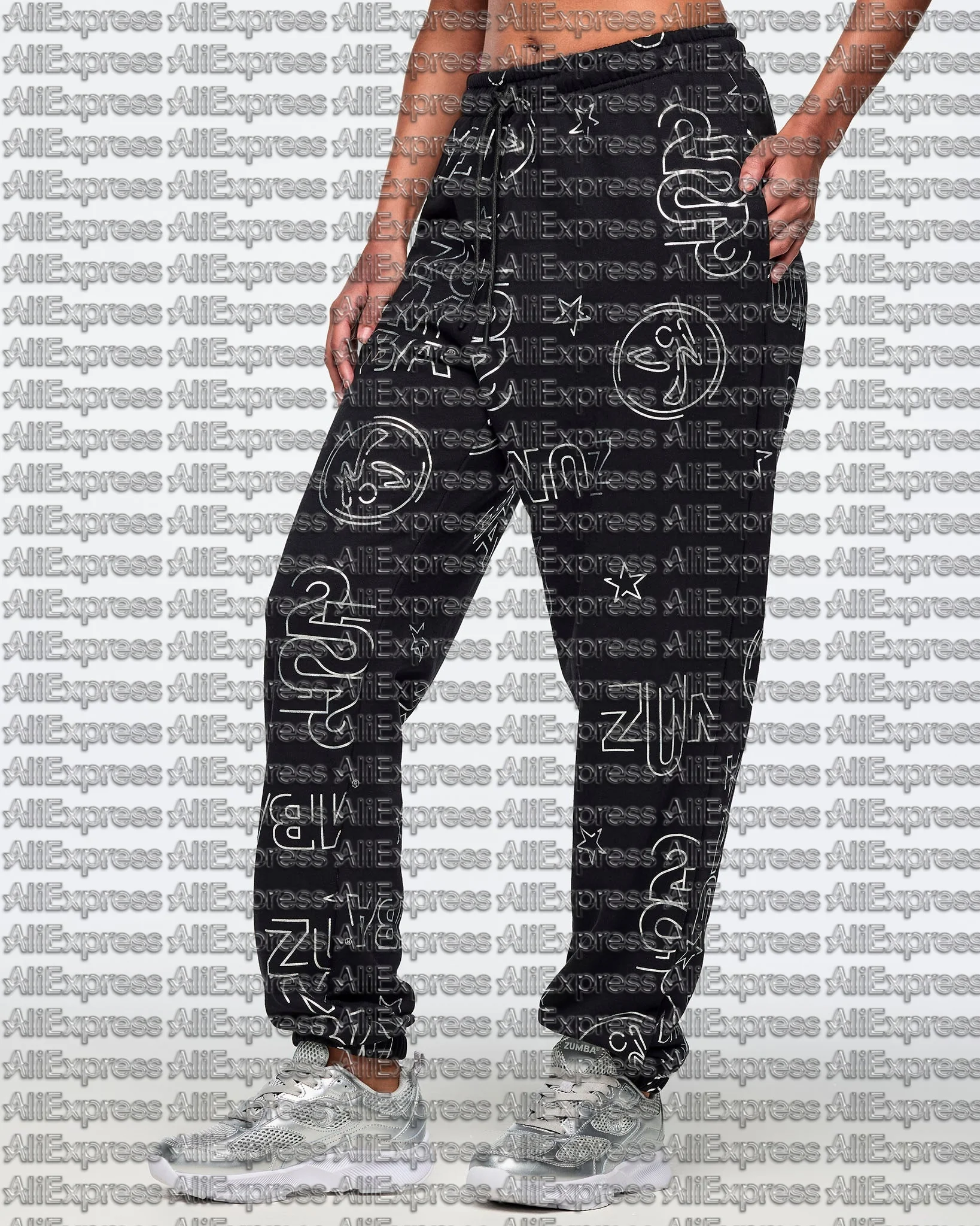 Nouvelles Pantalons de Sport et de Loisirs ZW pour Hommes et Femmes, Style Urbain Imprimé, Séchage Rapide, Grande Taille, Coupe Ample, Idéales pour l'Été