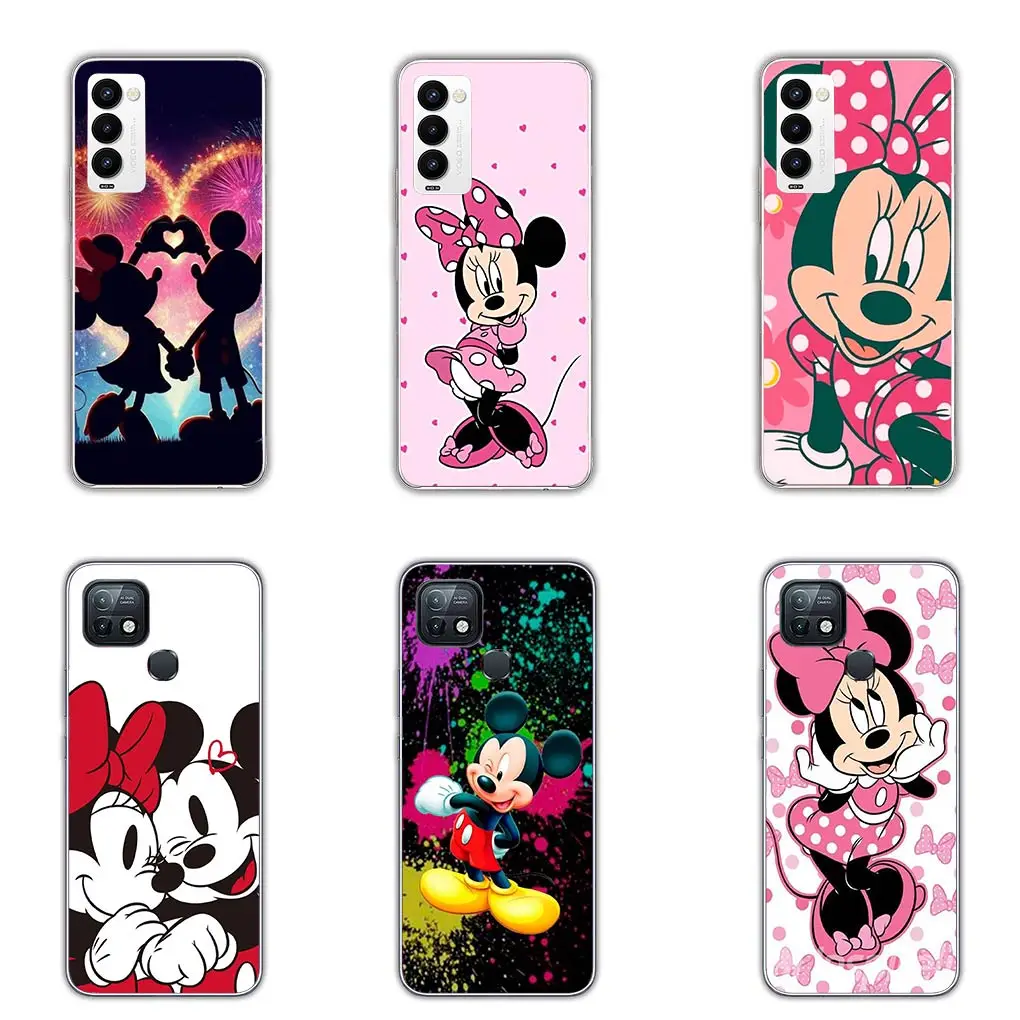 Anime Mickeys Mouses Minnies Phone Cover for Motorola Moto G04 G71 G73 G32 G34 G52 G8 G7 G9 G24 Power One Fusion Plus Soft Case