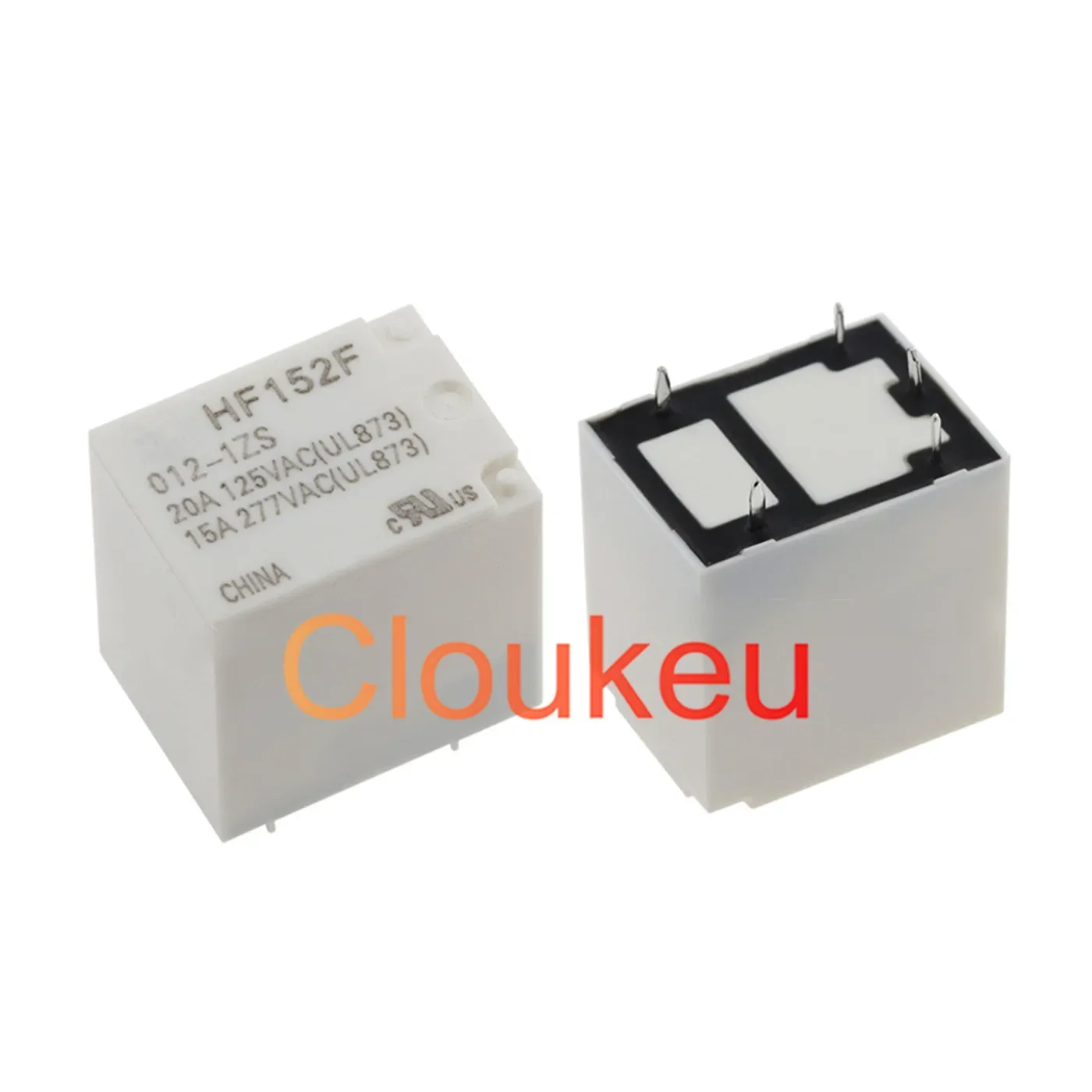 Relay HF152F-005 012 024-1HS -1HST -1ZS 5V12V24VDC 15A16A 4/5pin