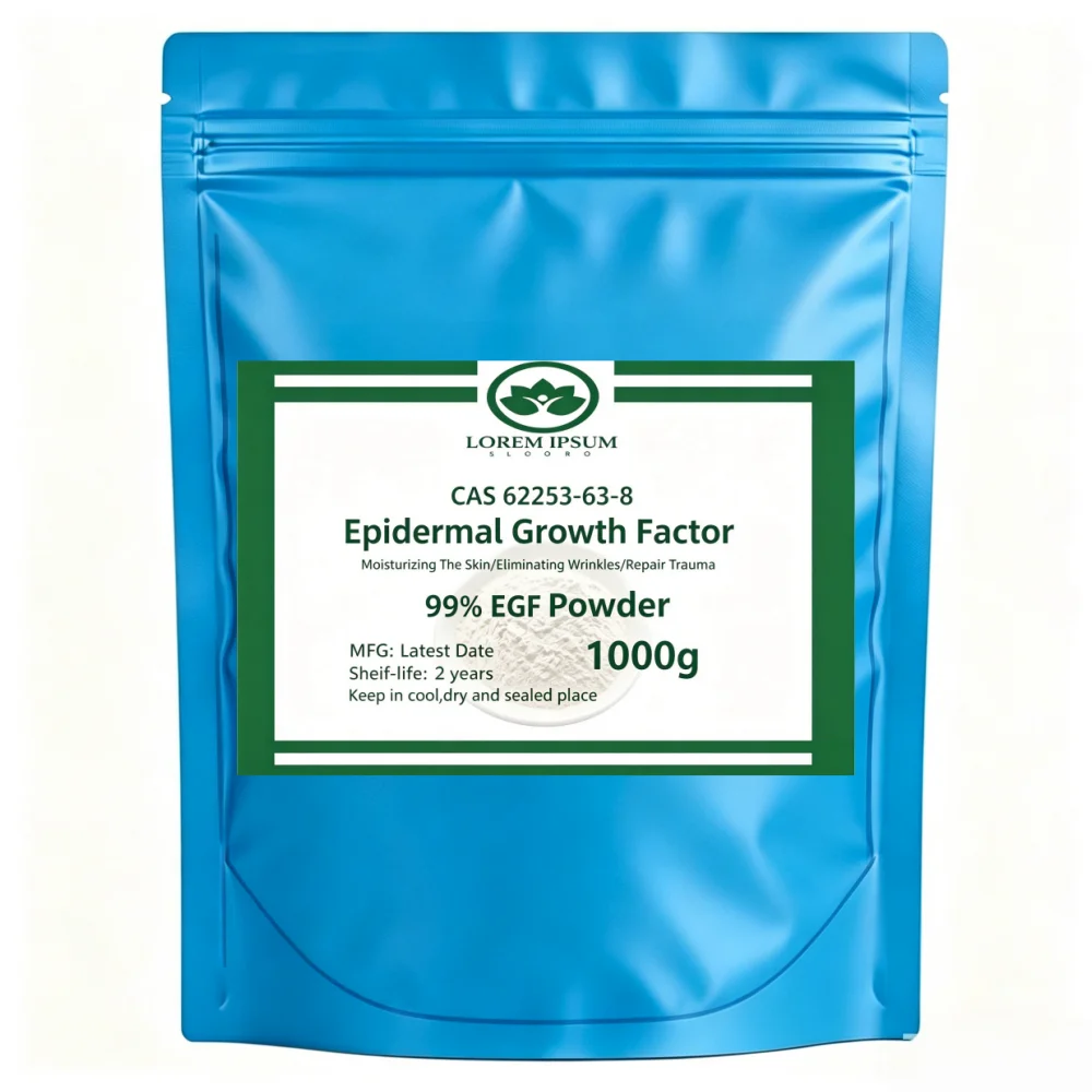 Хит продаж: Порошок EGF (эпидермального фактора роста) CAS 62253-63-8 Увлажнение кожи/Устранение морщин/Восстановление после травм