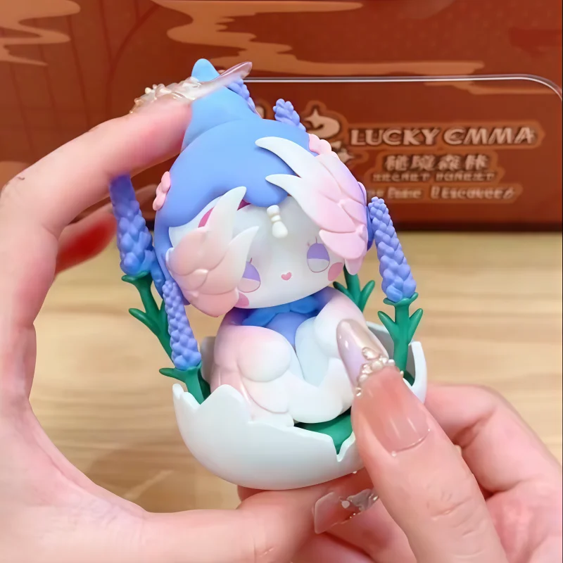 إيما سيكريت فورست تسعى العطر سلسلة صندوق أعمى أنيمي الشكل سطح المكتب الديكور نموذج اللعب صندوق غامض لطيف هدية عيد ميلاد