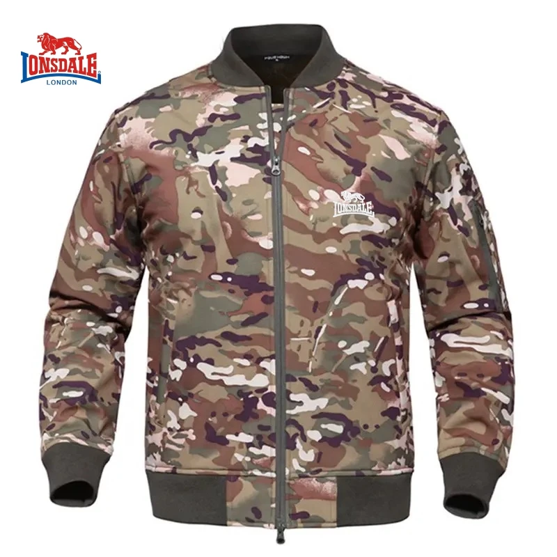 New Men's Embroidery Brand Outdoor Tactical Pure Cotton Thick Assault Jacket Autumn and Winter Fashionable Casual Top