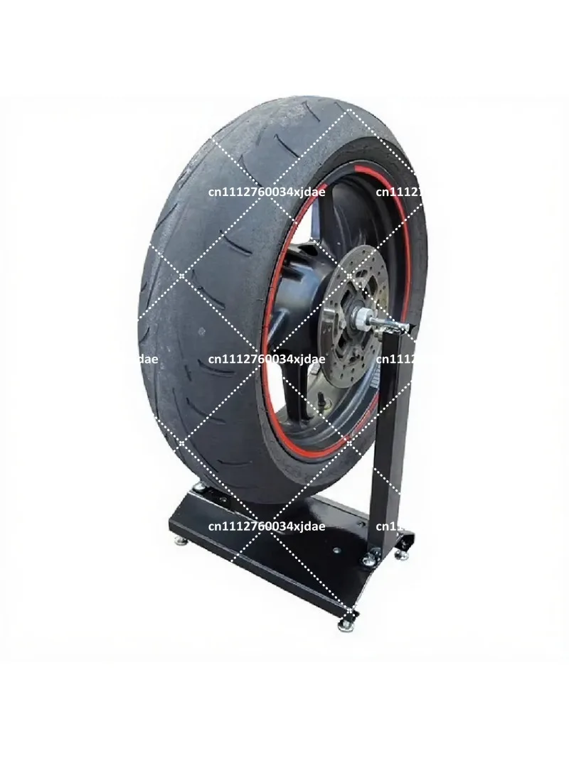 Motorcycle Tire Balancing Machine Manual Wheel Balancer Tool for Bike Shop Maintenance