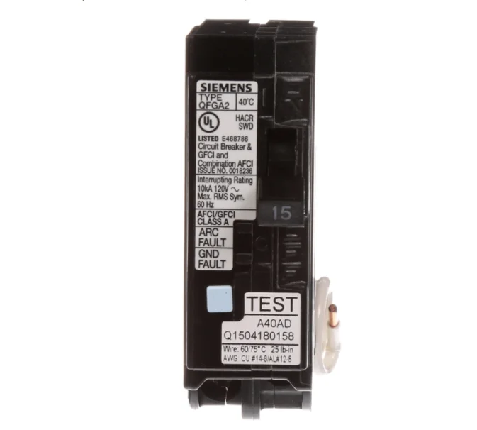 For Siemens Dual Function Circuit Breaker  Q115DF