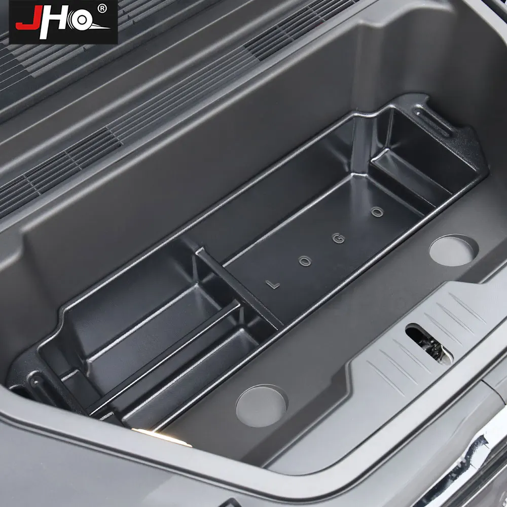 

JHO Front Trunk Cargo Area Organizer Divided Storage Box For Ford Mustang Mach-E 2021 2022 Accessories