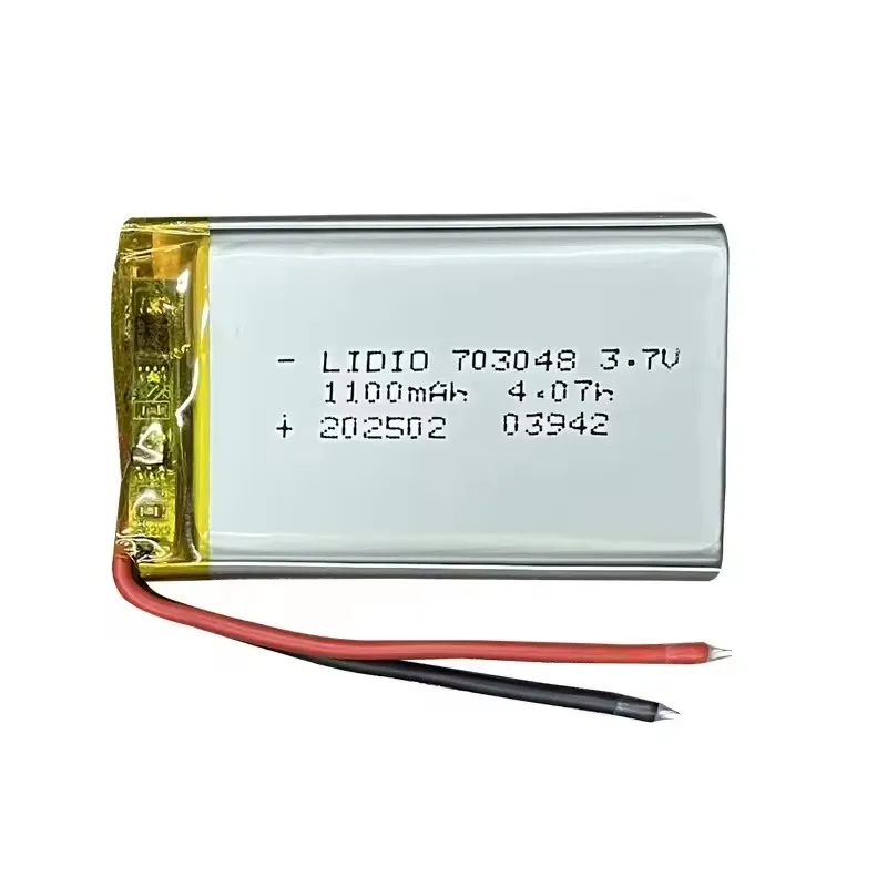3.7V 703048 1000mAh Lithium Polymer Rechargeable Battery for Early Education Machine Beauty Instrument Driving recorder