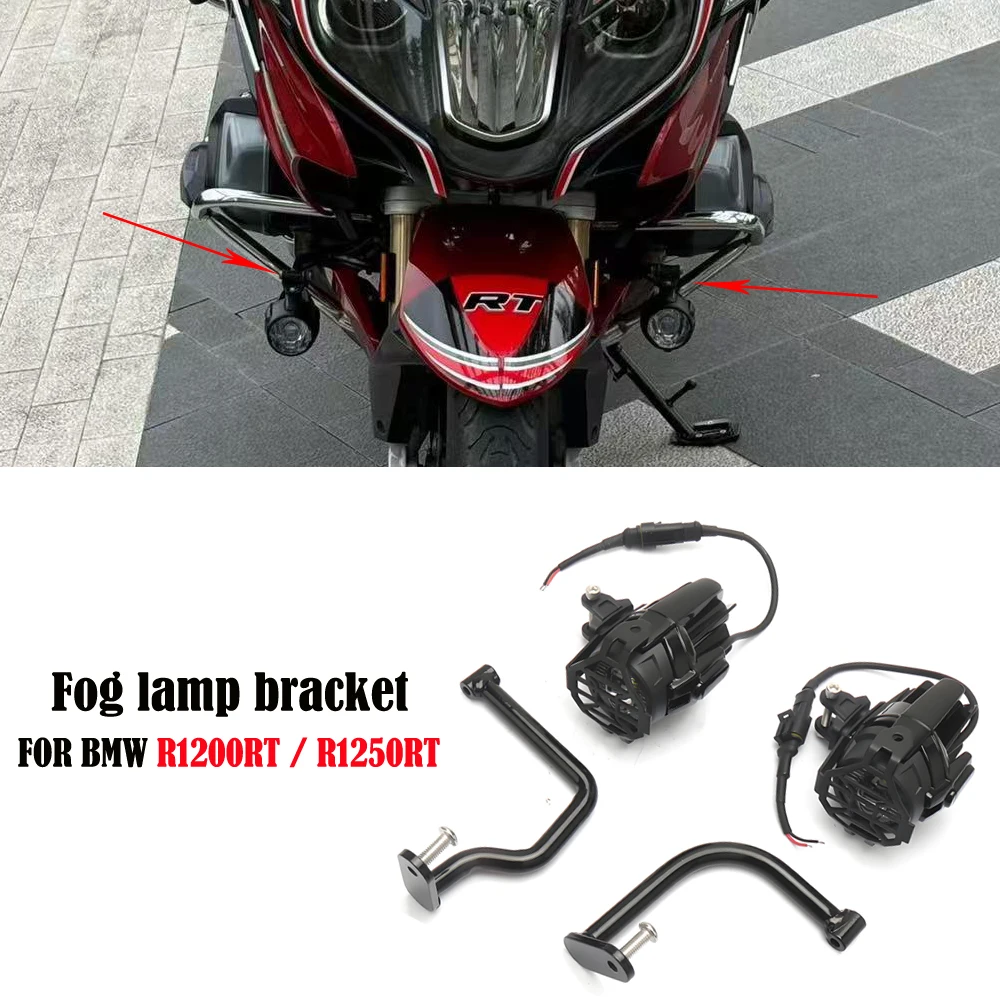 

Auxiliary Bracket For BMW R1200RT R1250RT R1200RT R1250RT SpotLight Holder Fog Lamp Support Fog Light Mounting