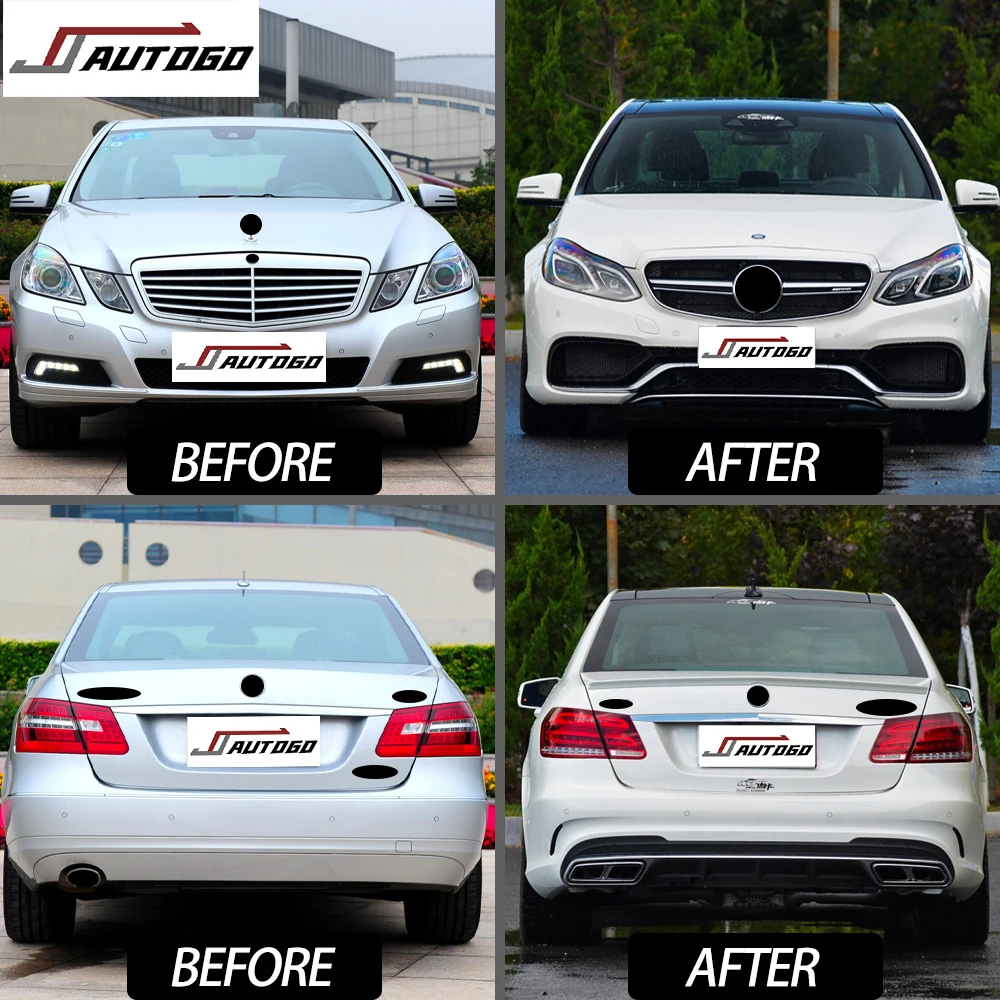 ZAIQU Auto Facelift Refit Body Kit for Mercedes Benz E W212 2009 2010 2011 2012 Update to E63s Style 2013 2014 2015 - Image 3