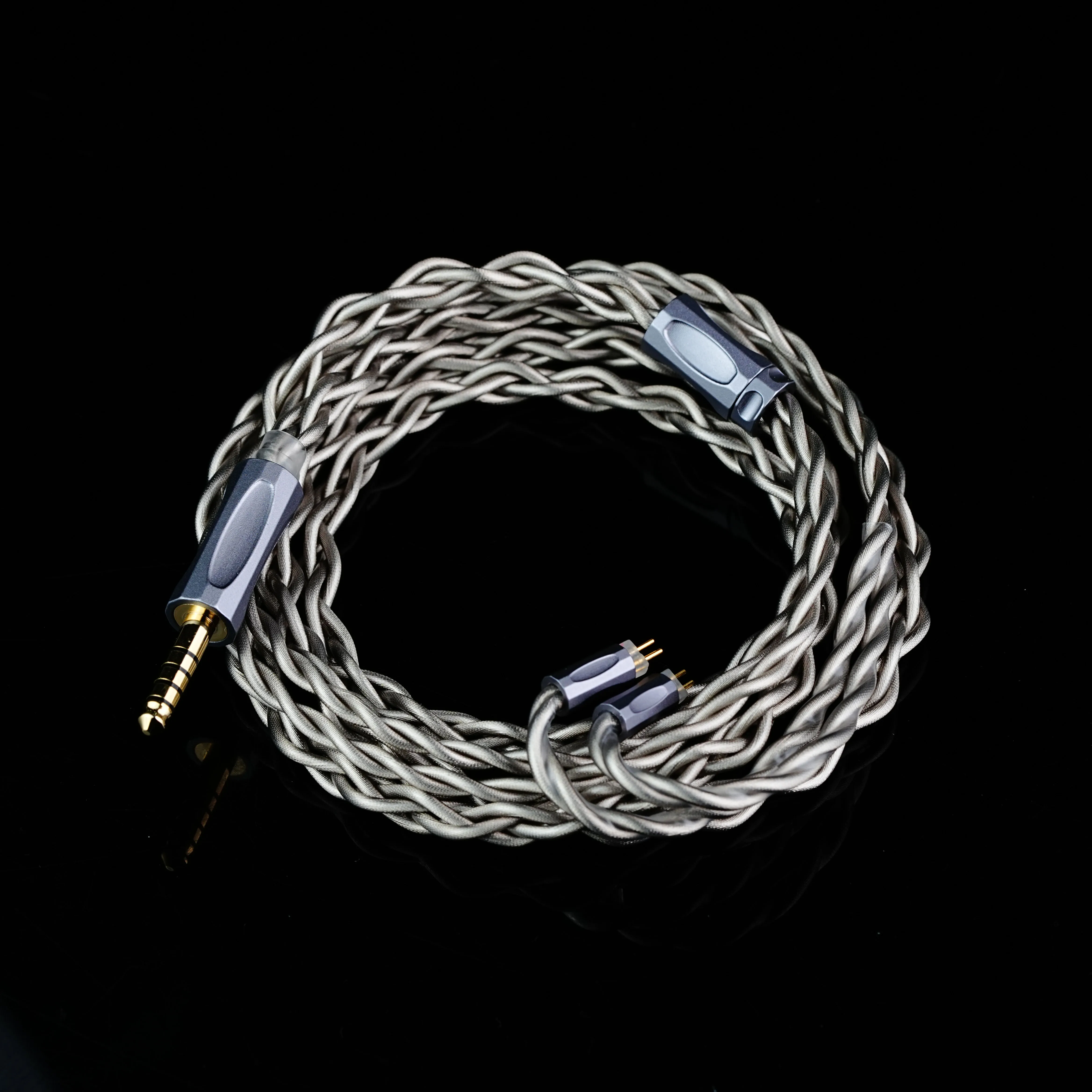 TRKAPLST-34 In-Ear-Kopfhörerkabel | Kompatibel mit 0,78-Pin MMCX, IE900, TRSDual, 3,5mm | Passend für HIFIMAN FIIO Kopfhörer – Detail 11