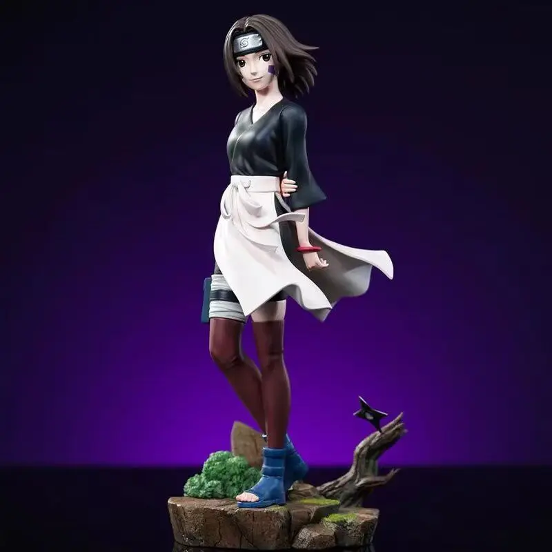 Bandai Banpresto Naruto Shippūden Nohara Rin Gut aussehende periphere Ornamente Hübsches Mädchen Anime Figur Modell Dekoration Pixiv
