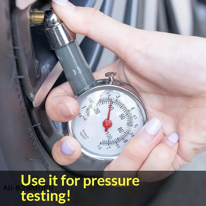 Manómetro de Presión de Neumát - Tyre Pressure Gauge reseña y precio