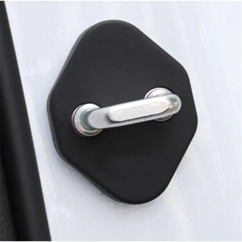4pcs Car Door Lock Cover for Honda Elysion CR-Z XR-V CH-R Insight Ciimo For Mazda 5 6 For BYD F3 F6 G6 For Suzuki Vitara Alivio