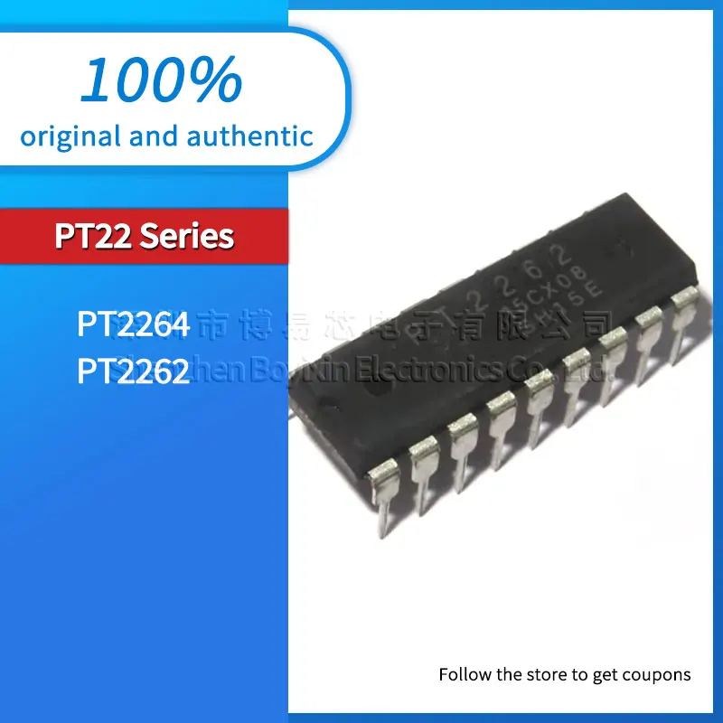 

5 pieces/batch PT2264 PT2262 Black PC casing