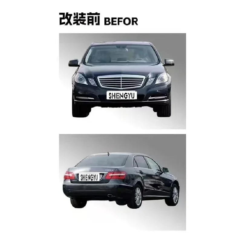 Brand New Auto Body System for  E Class W212 to W213 Administrative Style Contain Car Bumper Grille Headlight Tail Light for Fac