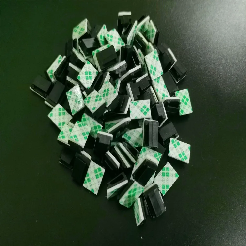 40Pcs Self-adhesive Wire Tie Cable Clamp Clips Holder for Land Rover LR4 LR3 LR2 Range Rover Evoque Defender Discovery