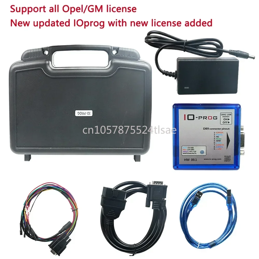 Full version PSA Io end point Original IOPROG new license for Ford IO PROG reading GM/Opel ECU programmer added