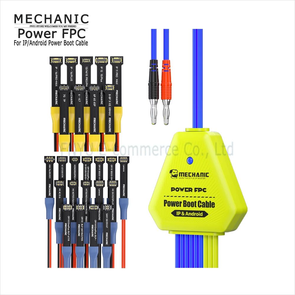 

MECHANIC POWER FPC Power Boot Cable Support IP 6G-16PLUS 16 Pro Max for Android Power on Detection Automatic Recognition Repair