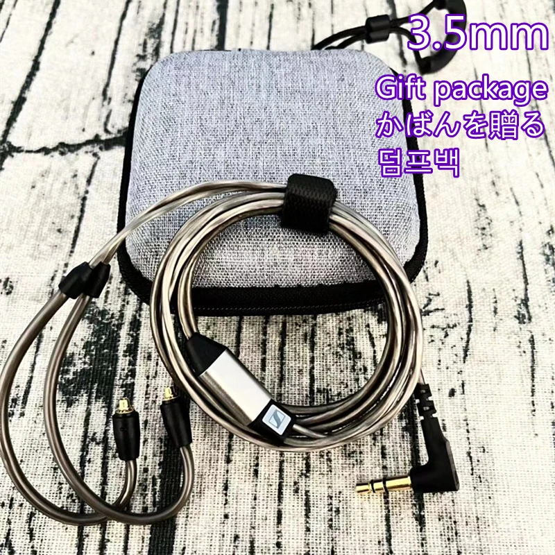 For IE900 HiFi in-ear headset 3.5/2.5/4.4mmMMCX Earbud Mobile Computer Used for IE300 IE600 earphone cables