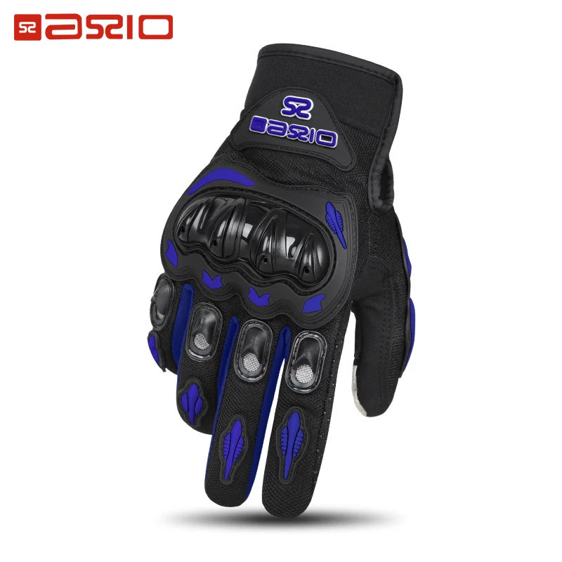 2024 Newest Upgraded Summer Motorcycle Gloves Dual Finger Touch Screen Breathable Guantes Moto Luvas Bike Riding Gloves