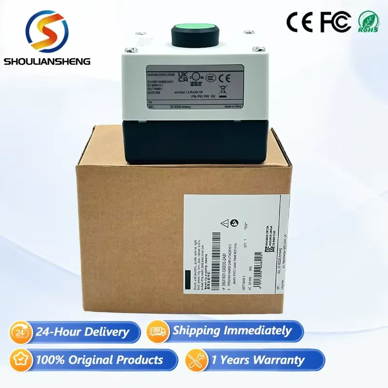 SIEM PLC Controller 3SU1801-0AB00-2AB1 Industrial Automation Programming Controller with Multi-Voltage (240V/220V/110V)