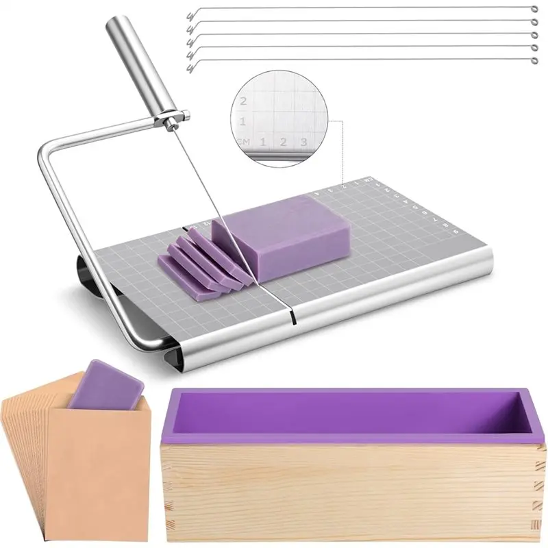 

Набор для изготовления форм ABBN-Wire с весами, силиконовыми формами на 42 унции и 25 бумажными упаковочными пакетами для мыла, набор для творчества своими руками, подарок