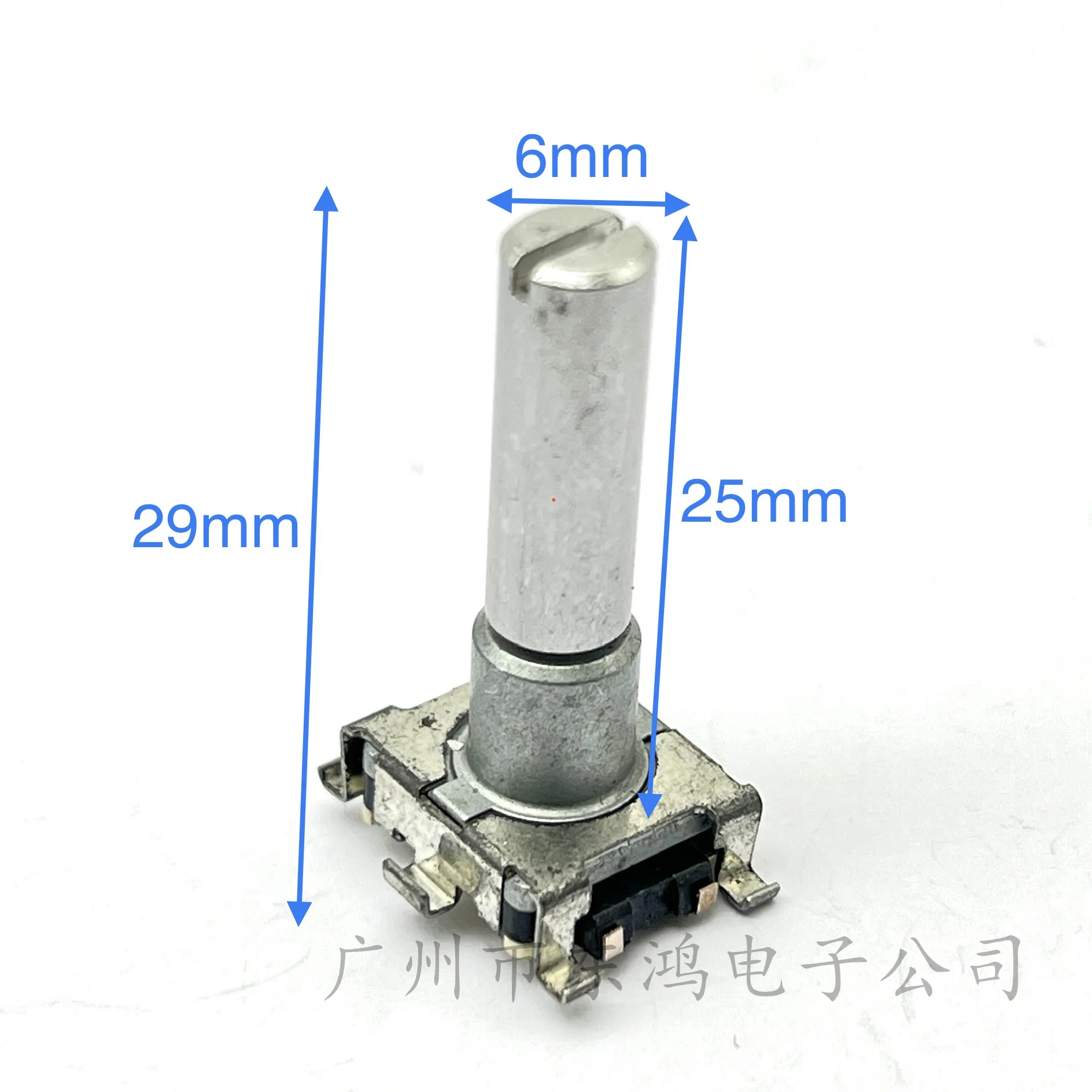 1 PCS ALPS automotive air conditioning potentiometer EC11 chip encoder 30 positioning shank 25mm