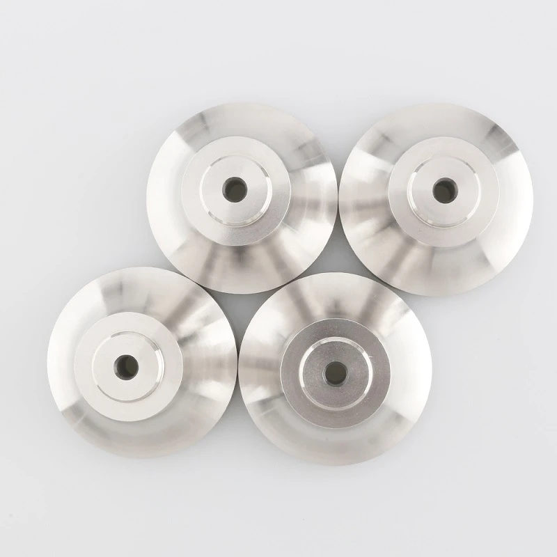 Speaker Shock Base,Stainless Steel Speakers Amplifier Anti-Shock Absorber Foot Feet For Amplifier/CD DVD Player