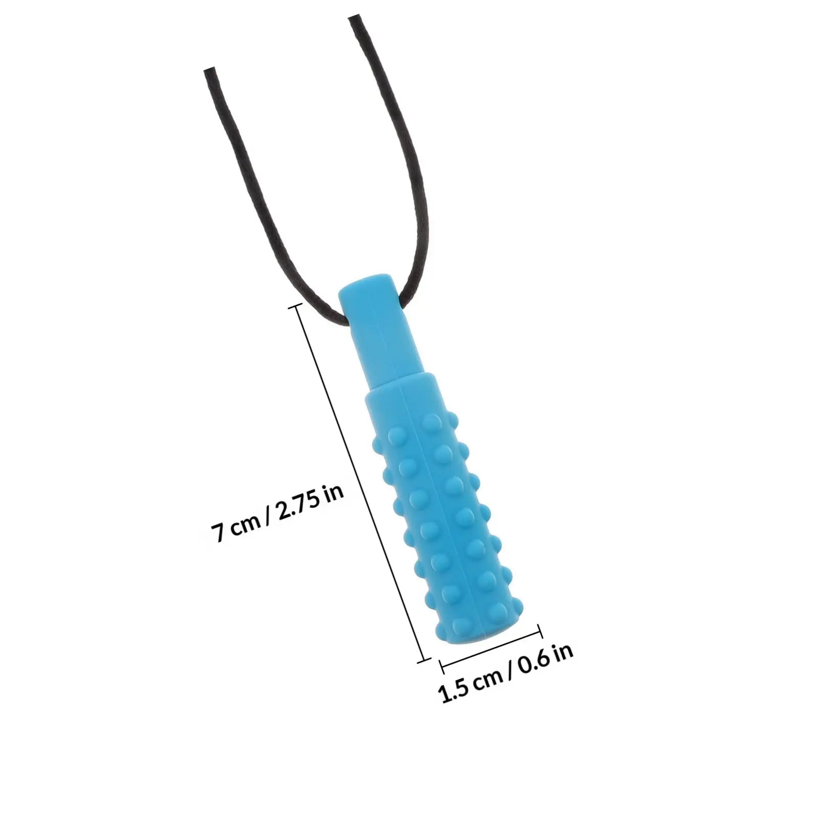 Lot de 3 pendentifs à mâcher en silicone pour bébé, pour soulager les douleurs de la dentition, apaisant pour les molaires des tout-petits, soin buccal doux et entraînement