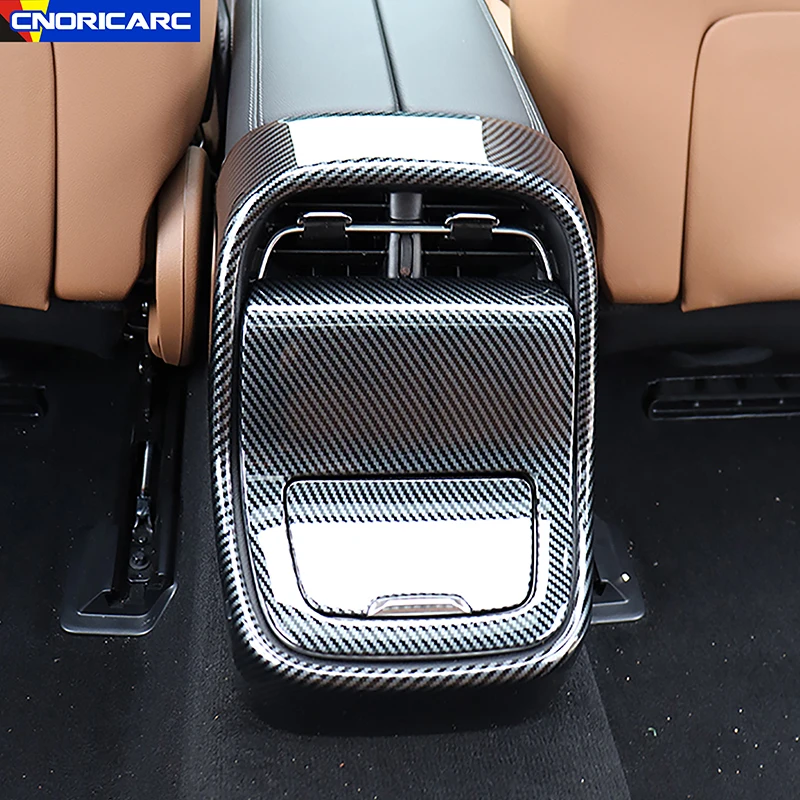 

Car Styling Rear Air Conditioning Vent Frame Decoration Cover Trim For Mercedes Benz E Class W214 2024 Interior Accessories