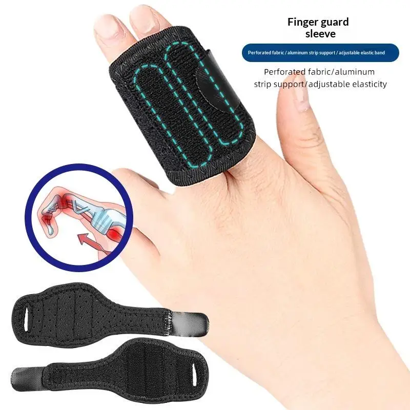 1PCS Pain Relief Trigger First Aid Finger Fixing Splint Straightener Brace Corrector Support Finger Splint Corrector Support