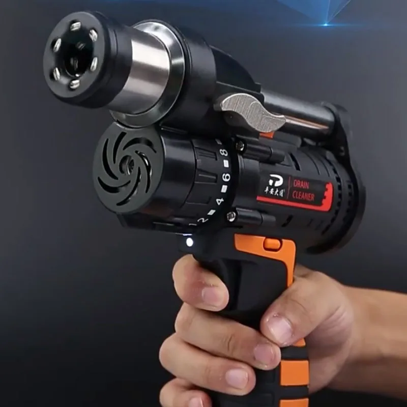 

16.8V 7.5M Electric Pipe Dredge Machine Sewer Toilet Blockage Dredging Artifact Drain Clogging Cleaning Tool